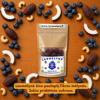 Laumėlynė | Mėlynių skonio Kietekas | 180g