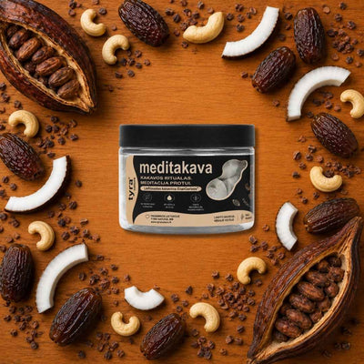 Liofilizuotas kakavinis užkandis | Meditakava | 35g