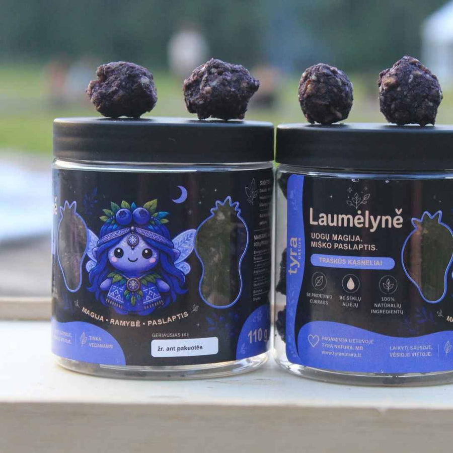 Liofilizuotas šilauogių užkandis | Laumėlynė | 110g
