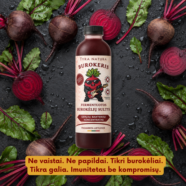 Burokeris | Burokėlių skonio Bakteroristas | 750ml