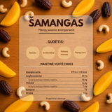 Šamangas | Mangų skonio EnerGerietis | 100g