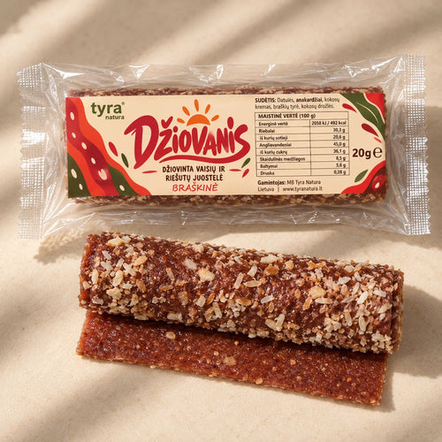 Džiovanis | Braškių skonio | 20g